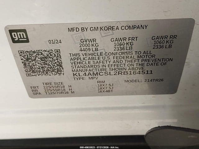 2024 BUICK ENCORE GX PREFERRED AWD 9