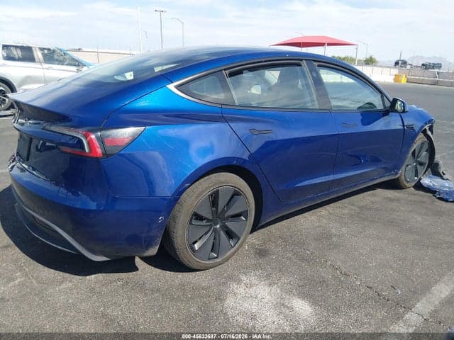 2025 TESLA MODEL 3 LONG RANGE REAR-WHEEL DRIVE/STANDARD REAR-WHEEL DRIVE 4