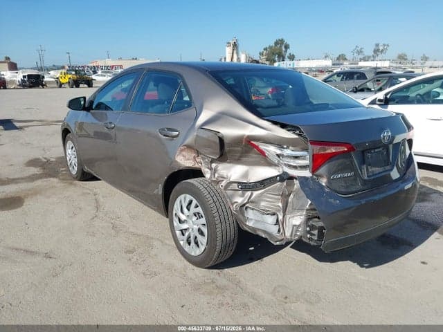 2019 TOYOTA COROLLA LE 2