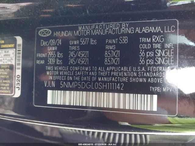 2025 HYUNDAI SANTA FE CALLIGRAPHY 9