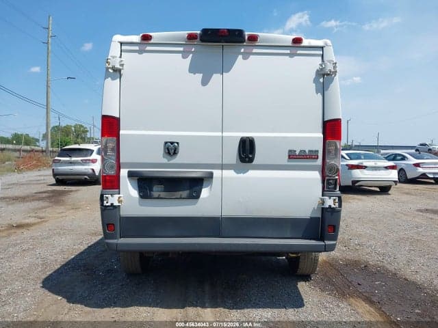 2018 RAM PROMASTER 1500 LOW ROOF 136 WB 17