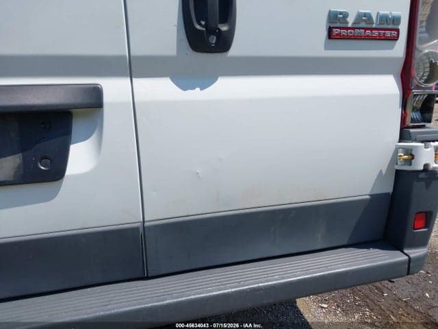 2018 RAM PROMASTER 1500 LOW ROOF 136 WB 20