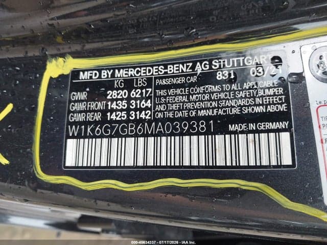 2021 MERCEDES-BENZ S 580 4MATIC 9