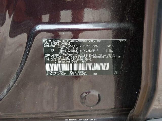 2017 TOYOTA RAV4 LE 9