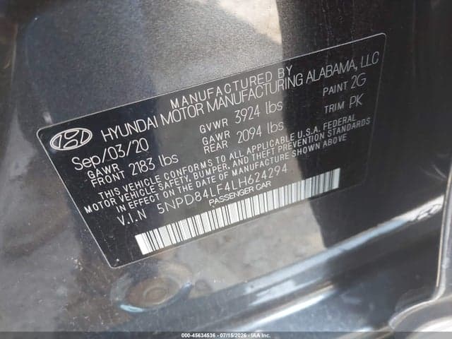 2020 HYUNDAI ELANTRA VALUE EDITION 9