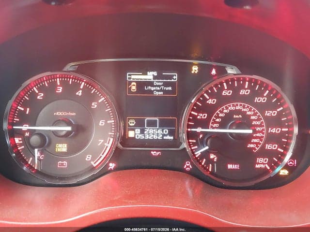 2017 SUBARU WRX LIMITED 7