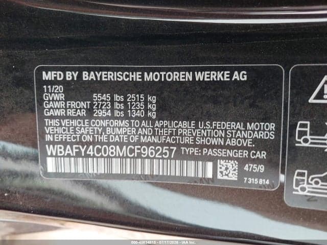 2021 BMW M850I XDRIVE 9