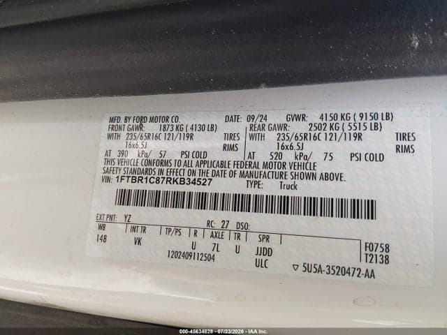 2024 FORD TRANSIT-250 9