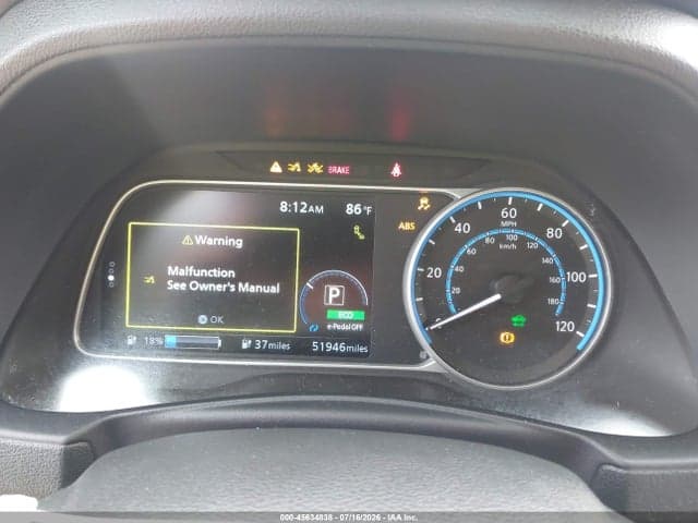 2020 NISSAN LEAF SL PLUS 62 KWH 7
