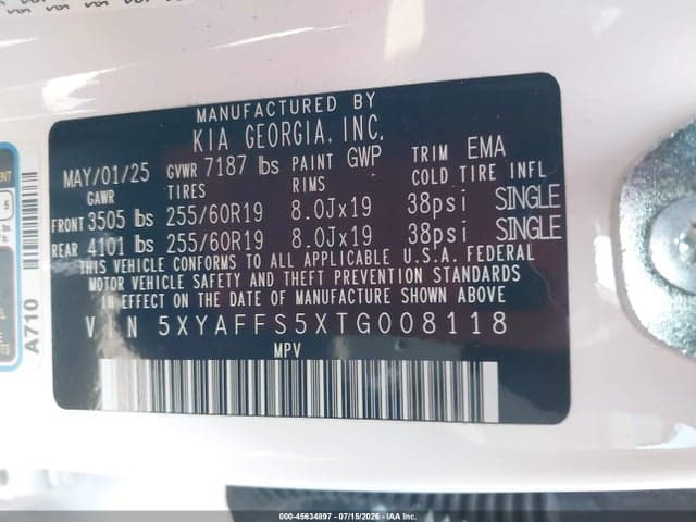 2026 KIA EV9 WIND 9