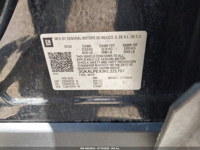 2019 GMC TERRAIN SLT 9