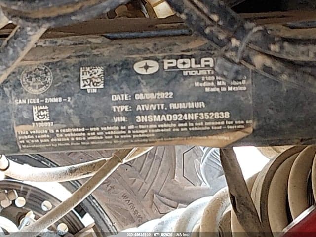 2022 POLARIS RZR PRO XP ULTIMATE 10