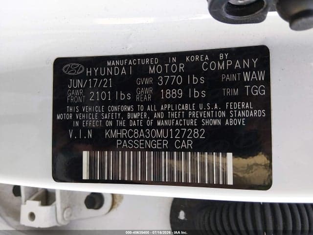 2021 HYUNDAI VENUE SEL 9