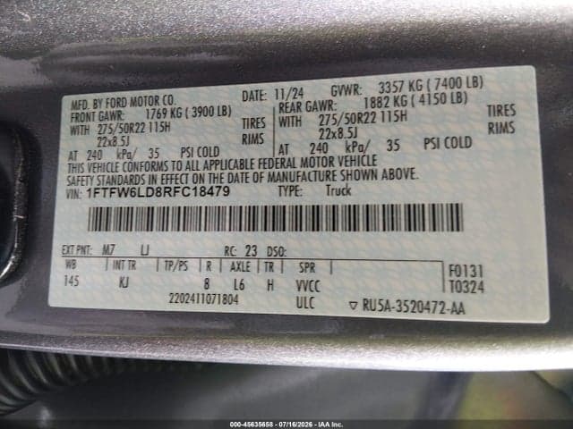 2024 FORD F150 KING RANCH 9