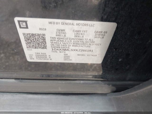 2019 GMC ACADIA SLT-1 9