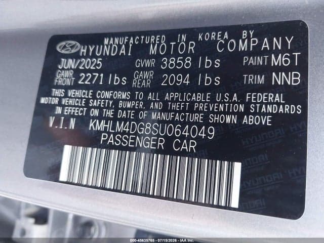 2025 HYUNDAI ELANTRA SEL SPORT 9