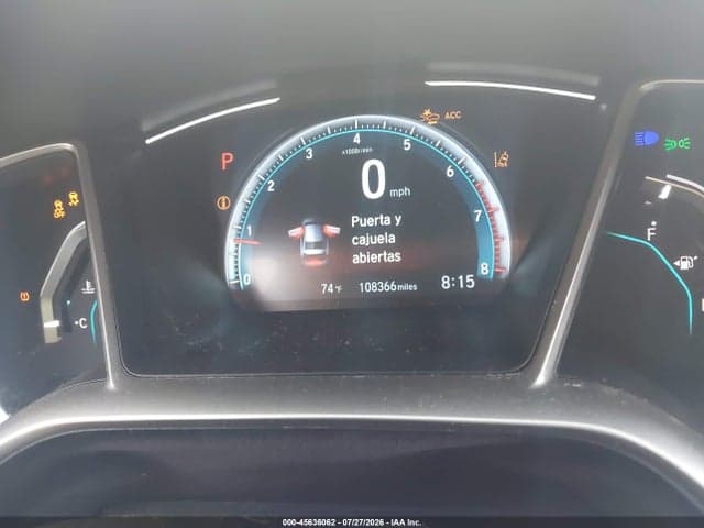 2019 HONDA CIVIC EX 7