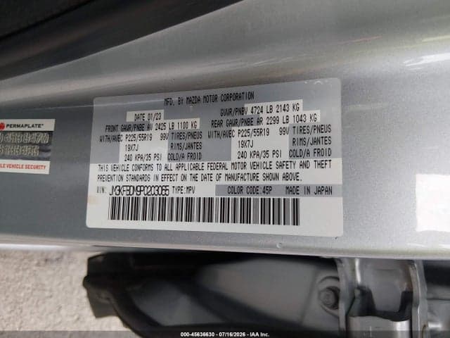 2023 MAZDA CX-5 2.5 S PREMIUM 9