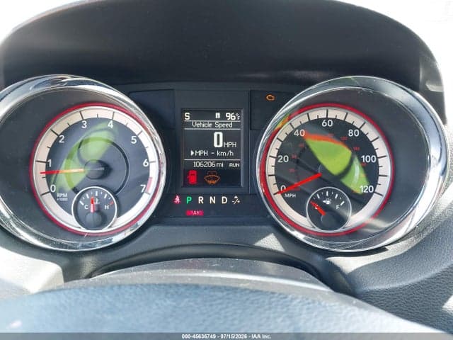2017 DODGE GRAND CARAVAN GT 7
