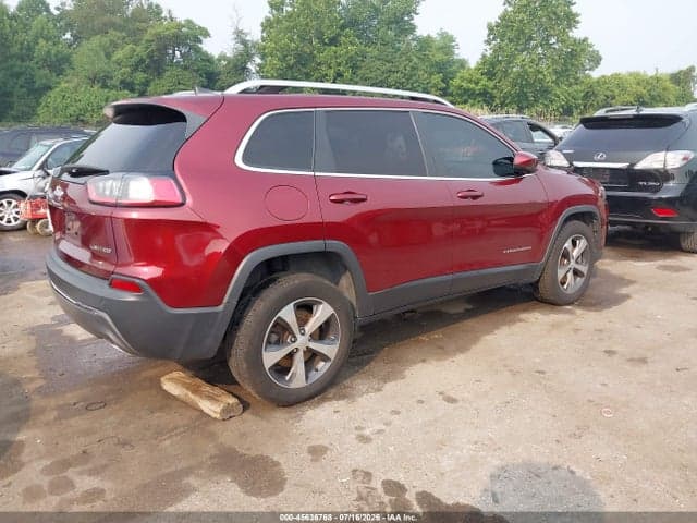 2019 JEEP CHEROKEE LIMITED 4X4 4