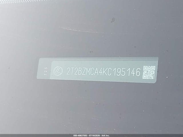 2019 LEXUS RX 350 9