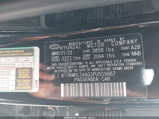 2023 HYUNDAI ELANTRA SEL 9