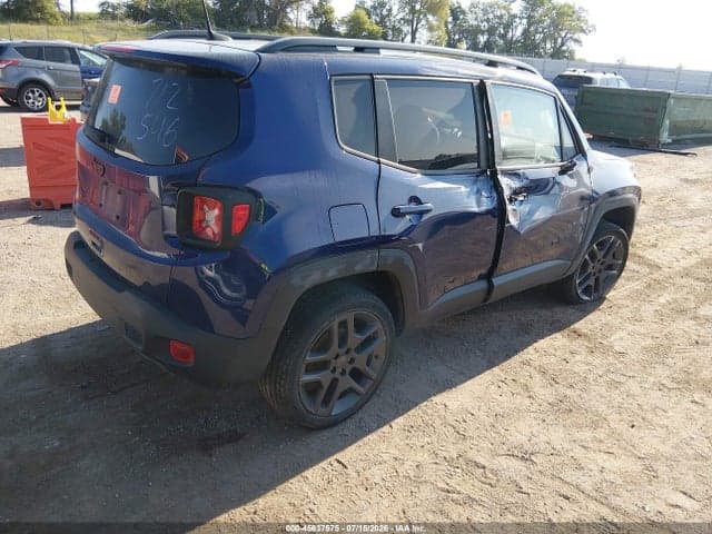 2021 JEEP RENEGADE 80TH ANNIVERSARY 4X4 4