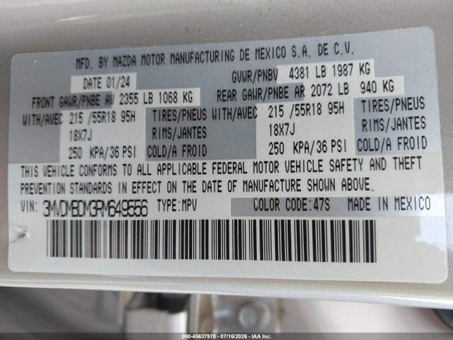 2024 MAZDA CX-30 2.5 S PREMIUM PACKAGE 9
