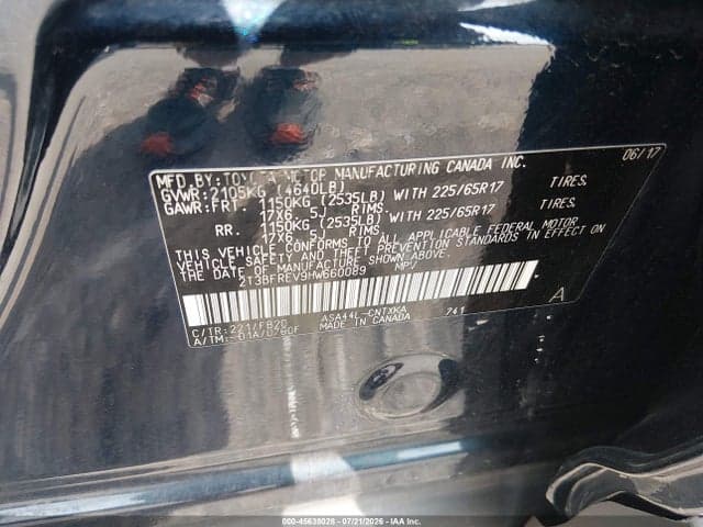 2017 TOYOTA RAV4 LE 9