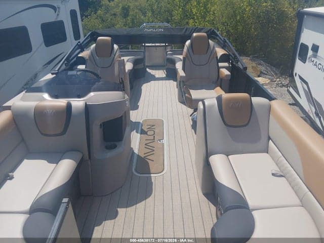2025 AVALON PONTOON AND TRAILER 8