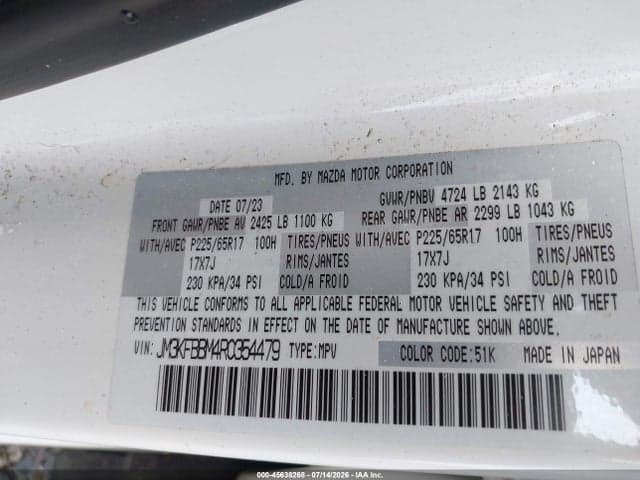 2024 MAZDA CX-5 2.5 S SELECT 9