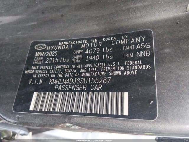2025 HYUNDAI ELANTRA HYBRID SEL SPORT 9