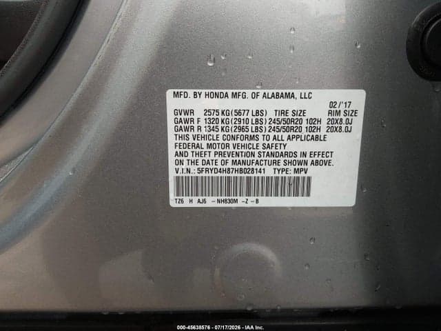 2017 ACURA MDX ADVANCE PACKAGE 9