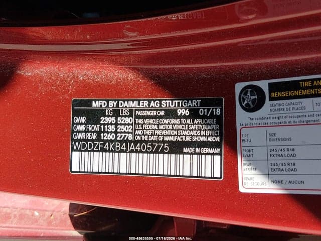 2018 MERCEDES-BENZ E 300 4MATIC 9