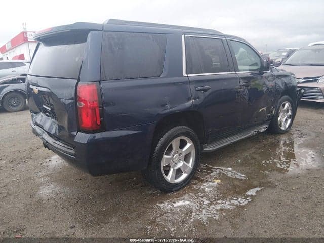 2017 CHEVROLET TAHOE LS 4