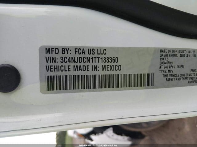 2026 JEEP COMPASS LIMITED ALTITUDE 9