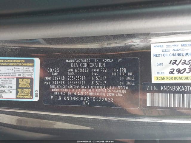 2026 KIA CARNIVAL MPV HYBRID LXS 10