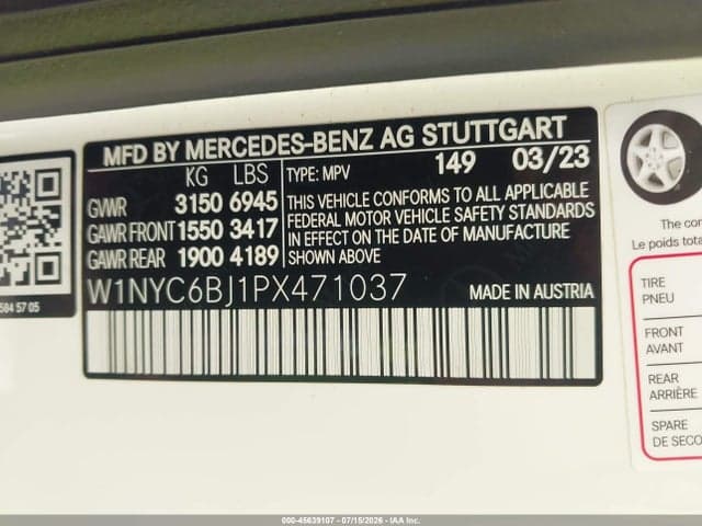2023 MERCEDES-BENZ G 550 4MATIC 9