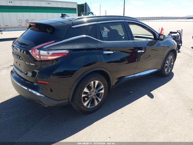 2017 NISSAN MURANO SV 4
