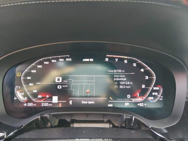 2020 BMW M5 COMPETITION 7