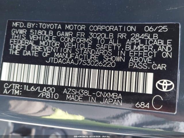 2025 TOYOTA CROWN SIGNIA XLE 9