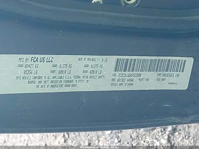 2019 DODGE CHARGER SXT AWD 9