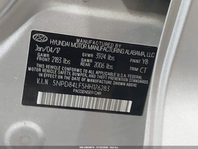 2017 HYUNDAI ELANTRA VALUE EDITION 9