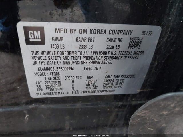 2023 BUICK ENCORE GX PREFERRED AWD 9
