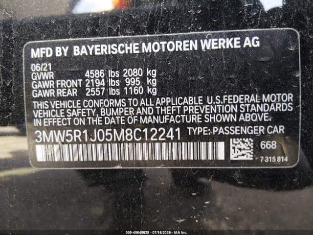 2021 BMW 330I 9