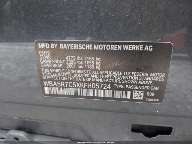 2019 BMW 330I XDRIVE 9