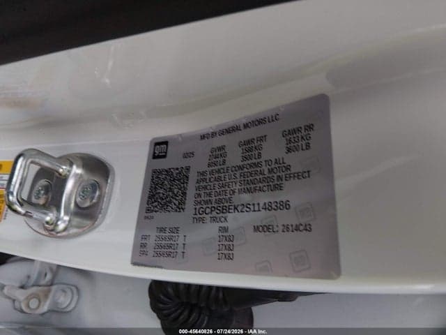 2025 CHEVROLET COLORADO 2WD WT 9