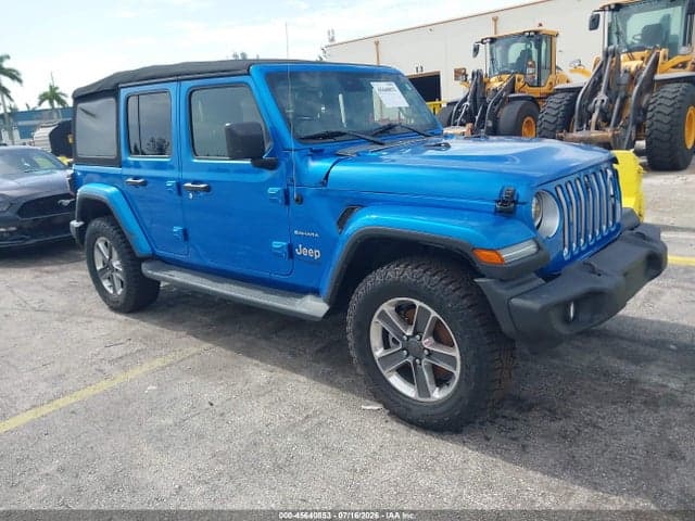 2021 JEEP WRANGLER UNLIMITED SAHARA 4X4