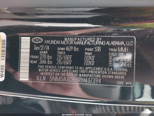 2024 HYUNDAI TUCSON SE 9