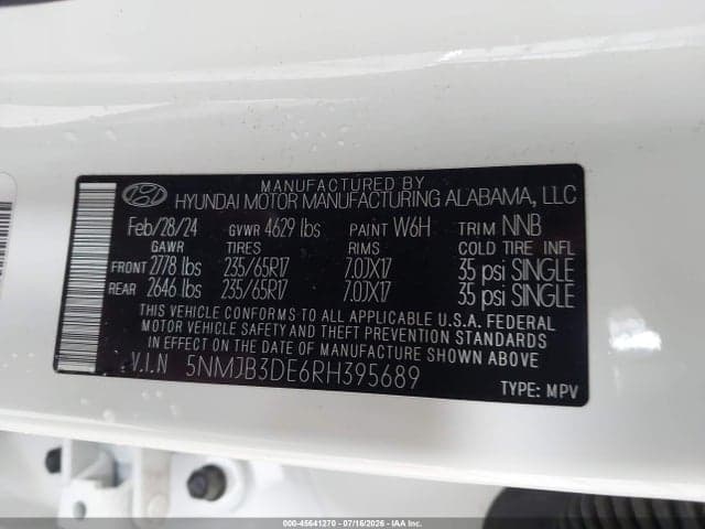 2024 HYUNDAI TUCSON SEL 9